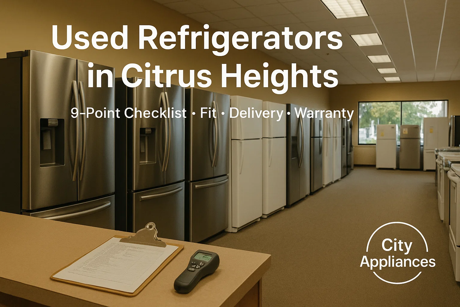 used refrigerators for sale in citrus heights appliance store