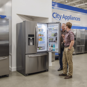 freezerless refrigerator stainless steel at City Appliances Citrus Heights