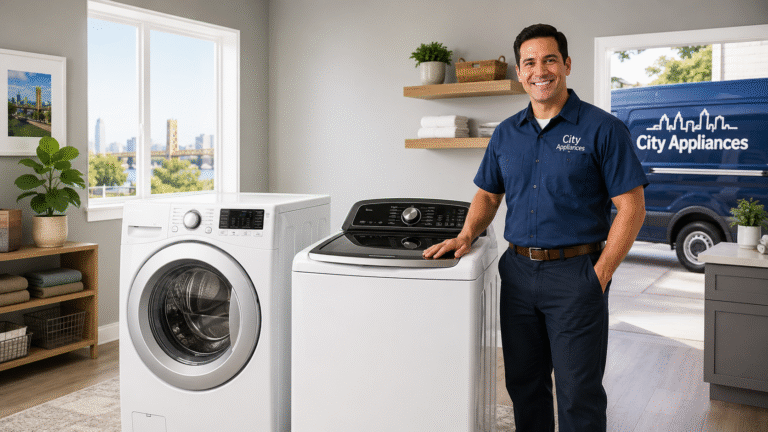 City Appliances.Front Load vs Top Load Washer—Which Should Sacramento Families Actually Buy?
